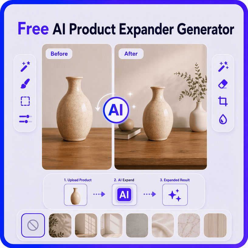 AI Product Expander Generator, Online Product Photo Expander AI Product Expander Generator, Online Product Photo Expander